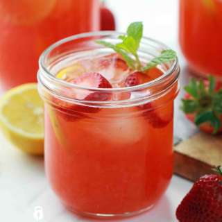 Big Batch Cocktails: Spiked Strawberry Lemonade