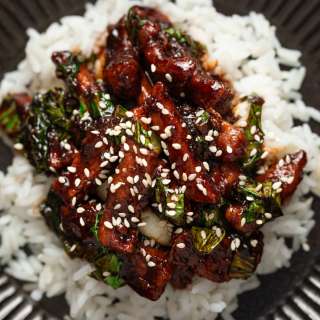 Easy Teriyaki Pork and Bok Choy