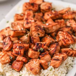 Miso Salmon Bites