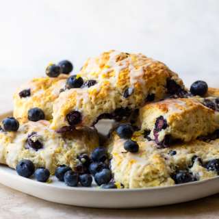 Lemon Blueberry Scones