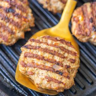 Greek Turkey Burgers