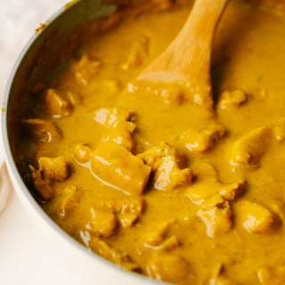 Pumpkin Coconut Chicken Curry