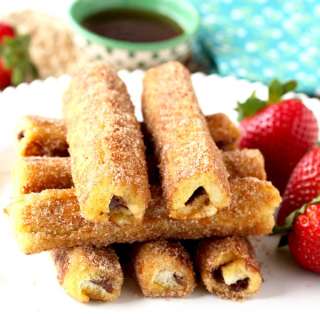 Nutella French Toast Roll-Ups