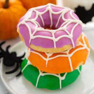 Halloween Donuts (Baked)