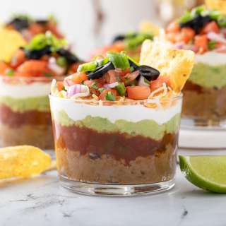 Individual Seven Layer Dip