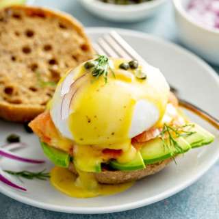 Smoked Salmon Eggs Benedict