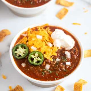 Instant Pot Chili Texas-Style