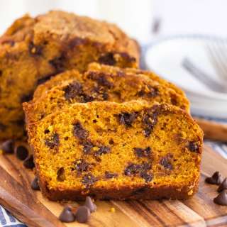 Chocolate Chip Pumpkin Bread