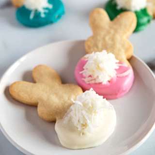 Shortbread Easter Bunny Cookies