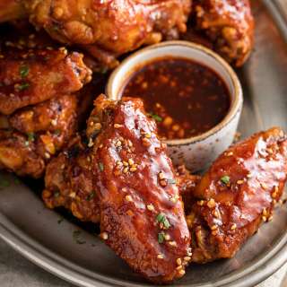 Baked Korean Chicken Wings