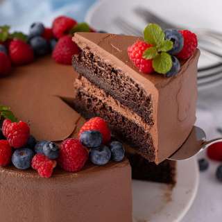 The Best Vegan Chocolate Cake