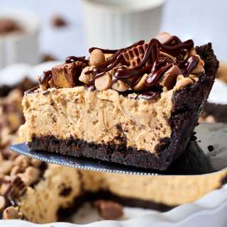 Peanut Butter Pie (almost-no bake)
