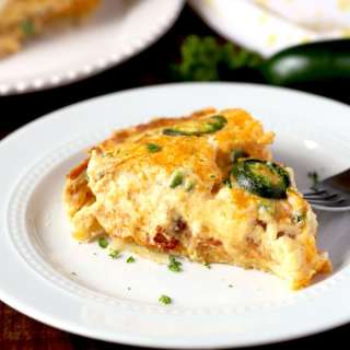 Jalapeno Popper Quiche Recipe