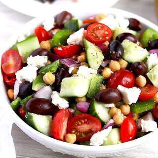Greek Chickpea Salad