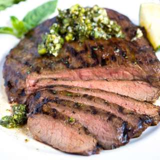 Korean Marinated Grilled Flank Steak