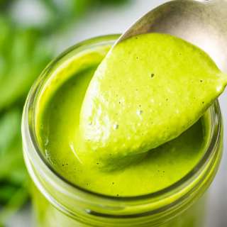 Healthy Green Goddess Salad Dressing Recipe