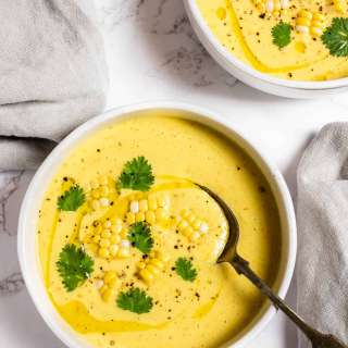 Sweet Corn Gazpacho Recipe