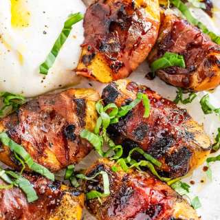 Prosciutto Wrapped Peaches Recipe