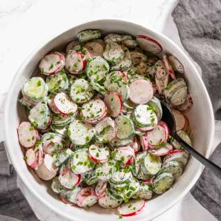 Cucumber Radish Salad Recipe