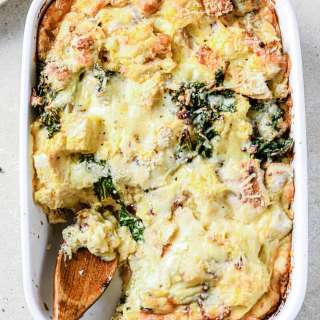 Vegetarian Cheese Strata Recipe