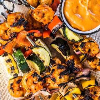 Grilled Shrimp Skewers Recipe