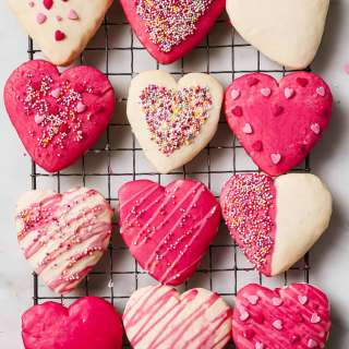 Heart Shaped Sugar Cookies Recipe