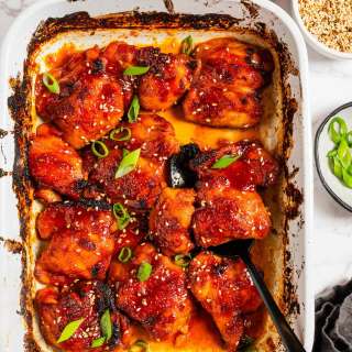 Korean Chicken Thighs Recipe