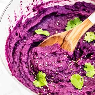 Mashed Purple Sweet Potatoes Recipe