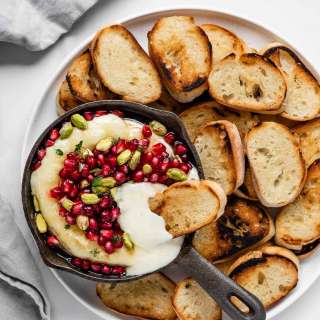 Pomegranate Baked Brie Recipe