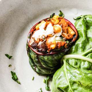 Swiss Chard Wraps Recipe