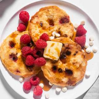 Raspberry Pancakes Recipe