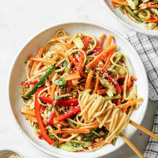 Healthy Asian Noodle Salad Recipe