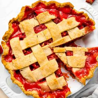 Strawberry Rhubarb Pie Recipe
