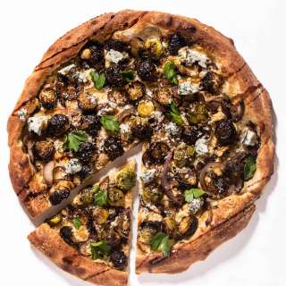 Roasted Brussels Sprouts Pizza Recipe
