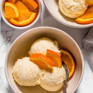 Creamsicle Orange Sherbet Recipe