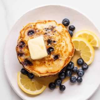 Lemon Blueberry Pancakes Recipe