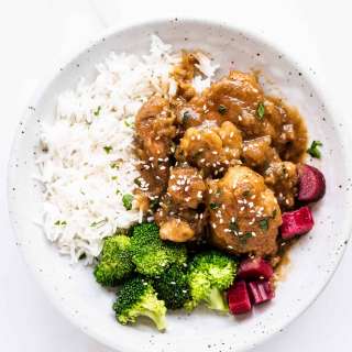 Honey Rhubarb Chicken Recipe
