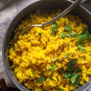 Golden Turmeric Rice Recipe