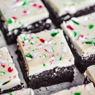 Peppermint Bark Brownies Recipe