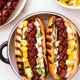 Tropical Mango Hot Dogs Recipe