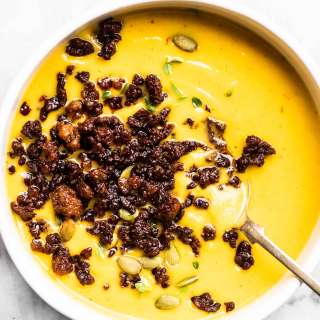 Roasted Butternut Squash Soup Recipe