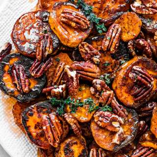 Hot Honey Sweet Potatoes Recipe