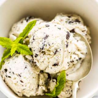 Homemade Mint Chocolate Chip Ice Cream Recipe