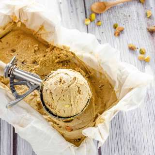 Pistachio Black Pepper Ice Cream Recipe