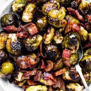 Bacon Roasted Brussels Sprouts Recipe