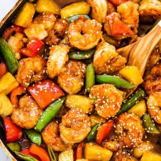 Pineapple Shrimp Stir Fry Recipe