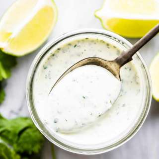 Cilantro Lime Ranch Dressing Recipe