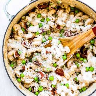 Pasta with Peas and Bacon Recipe