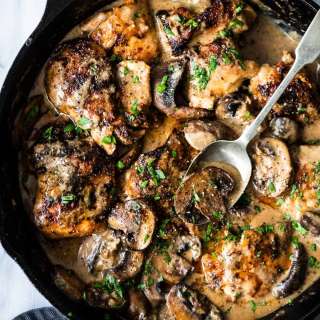 Creamy Mushroom Chicken Recipe