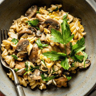 Chicken Mushroom Pasta Recipe
